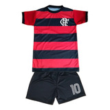 Camiseta + Short Flamengo - Niños.