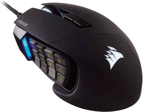 Ratón Gamer Corsair Scimitar Pro 16.000 Dpi, Rgb, 12 Botones