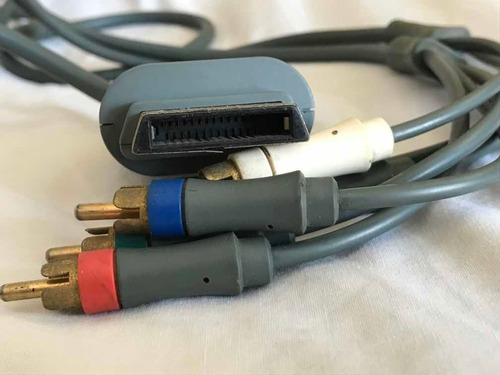 Xbox 360, Cable Audio Video Av Rca Para Consola Microsoft