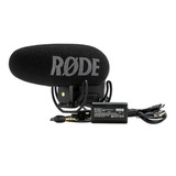 Microfone Rode Videomic Pro+ Condensador Supercardióide