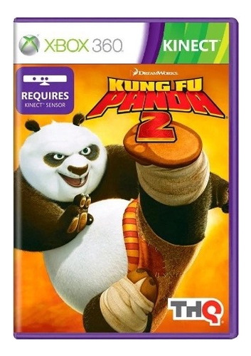 Jogo Kung Fu Panda 2 - Kinect - Xbox 360 - Mídia Física