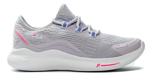 Zapatilla Fila Intruder Training Mujer Gris Deportiva Comoda