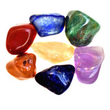 7 Pedras Dos Chakras Naturais Cristais Pequenas