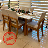 Comedor Yara 6 Sillas-home Mobili-remate-100728s