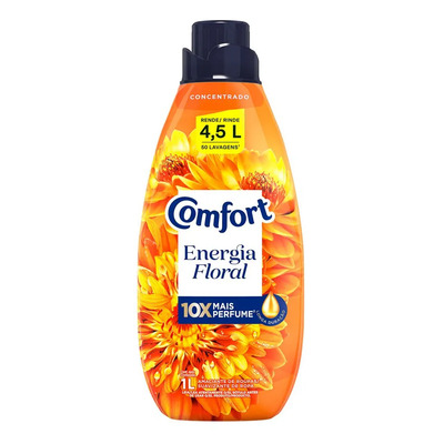 Amaciante Concentrado Comfort Energia Floral 1 L | MercadoLivre