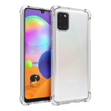 Funda Transparente Alto Impacto Para Samsung A31