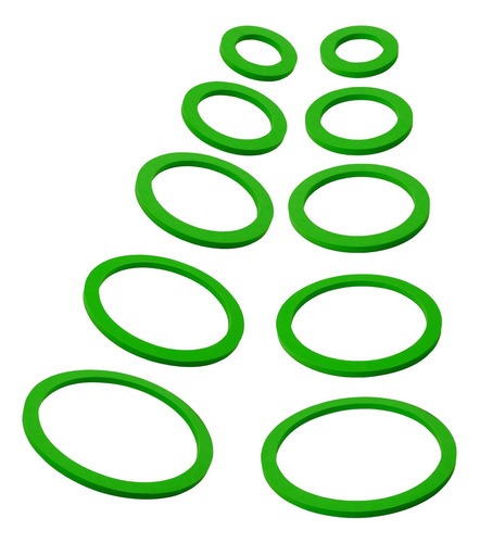 Set De Protección Para Plantas Acuáticas - 10 Verde