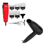 Combo Secador Pelo Remington+ Maquina Cortar Pelo Wahl 10 Ac