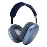 Fone De Ouvido Bluetooth Sem Fio Headphone Wireless Inova Cor Azul
