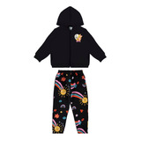 Roupa De Frio Conjunto Moletom Infantil Menina Quentinho