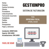 Programa Para Impresora Fiscal Epson Tm-t900fa Gestionpro