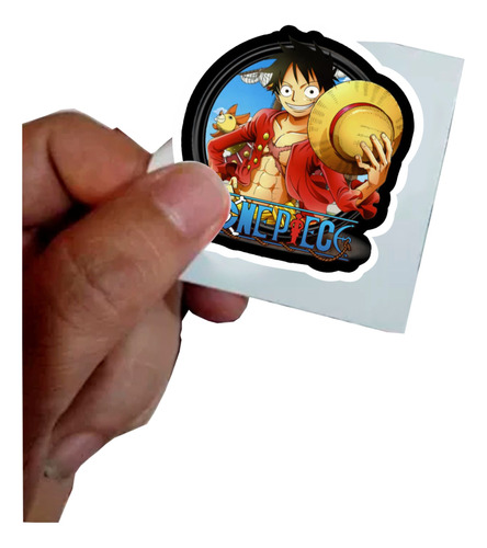 Stickers Calcomanias Pegatinas Anime One Piece Luffy  X 50