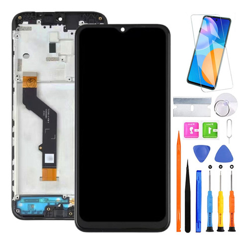 Pantalla Lcd Para Moto G9 Play / E7 Plus Original Con Marco