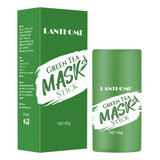A Mask Lian Biquan Green Tea Solid Hidratante Para Piel 40 G