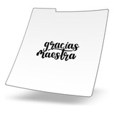 Stencil Reusable Galleta Dia Del Maestro Gracias Maestra