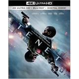 Tenet | 4k Ultra Hd + Blu Ray + Code Película Nuevo