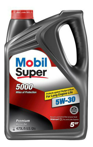 Aceite Sintetico Mobil 5w30 Garrafa+litro+filtro Trailblazer