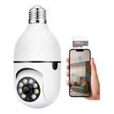 Camara Bombillo Ptz 360 Monitoreo En Celular + Memoria 128gb