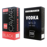 Perfume Importado Black Caviar + Vodka Wild Paris Elysses