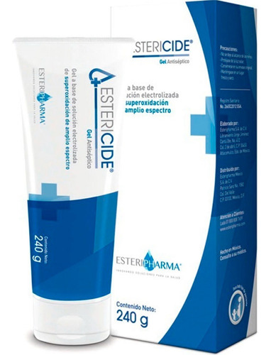 Estericide Gel 240grs Heridas Leves O Graves Pie Diabetico 