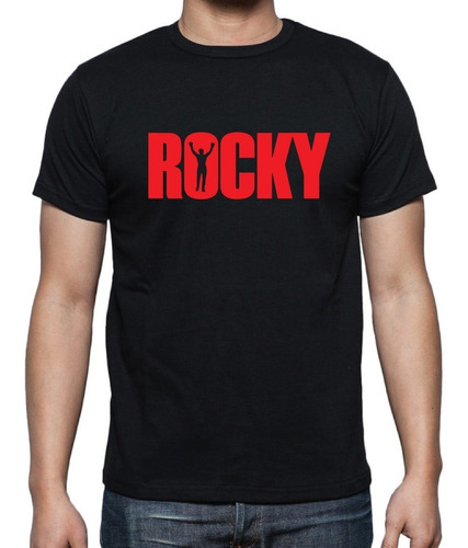 Remera Rocky Balboa Cine Clasicos 100% Algodon Vinilo