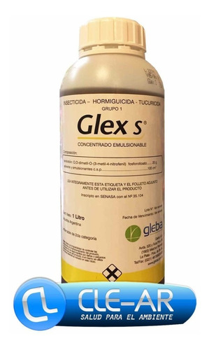 Glex S Hormiguicida Control Hormigas Insectos 1 L Cdi1914