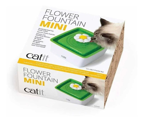 Fuente De Agua Para Gatos Catit 1.5lts Bebedero Automático