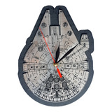 Reloj Millenium Falcon - Star Wars - Acrílico
