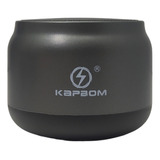 Caixa De Som Bluetooth Compacta Kapbom Ka-8776 Cor Cinza