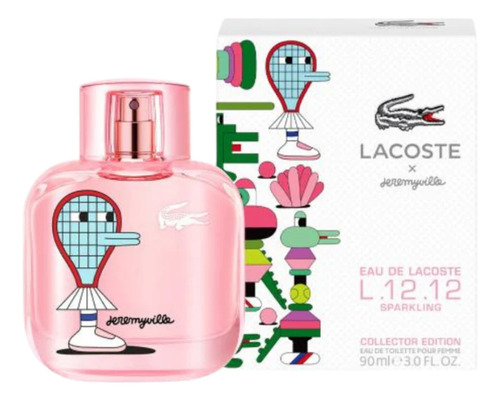 Lacoste Elle Sparkling X Jeremyville Edt 90ml Silk Perfumes