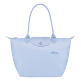 Longchamp Le Pliage Original Bolso Tote Grande, Azul Cielo