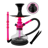 Narguile Completo Dom Hookah Mini Monster - Todas Cores Cor Rosa