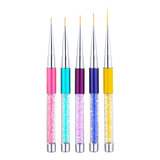 Pinceles Liner Art Liner Dibujo Plumas Profesional, 5 Unidad