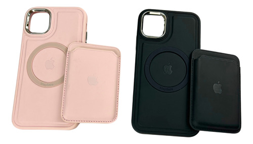 Protector Compatible Con Magsafe Para iPhone Incluye Cartera