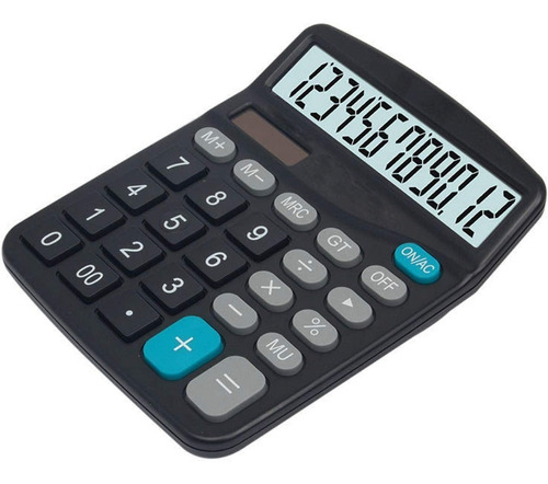 Calculadora Comercial 12 Dígitos 6 Funciones Electrónica 
