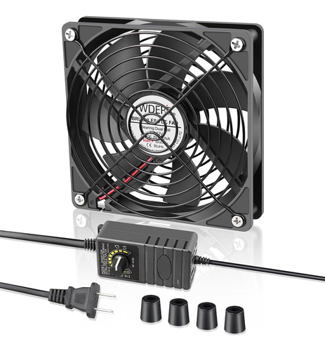 Wderair Ac 120 Mm Potente Ventilador De Computadora Con Ench