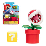 Super Mario Figura 10 Cm Nintendo - Planta Piraña