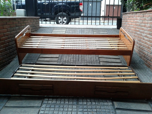 Cama Marinera Madera/con Carrito Con Colchon