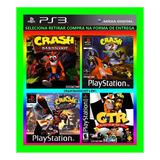 Crash Bandicoot 1 2 3 + Team Racing 4 Em 1 - Jogos Ps3 