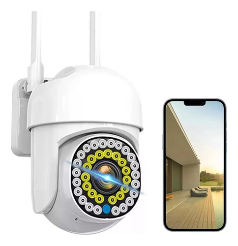 Camara Domo Ptz Ip Wifi 360° Hd1080p Vision Nocturna Sonido