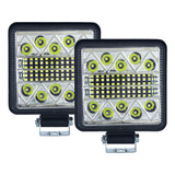 Tunelight Faros 34 Leds Luz Blanca Con Estrobo Auto/4x4 136w