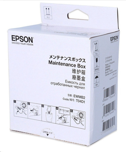Caja De Mantenimiento Epson L6171 Original Completa T04d100
