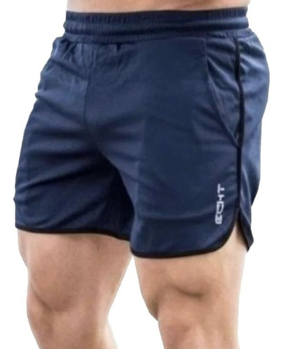 Short Correr Deportivo Slim Fit Casual Playa Echt Bk Línea