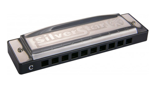Hohner Armónica Silver Star Re Blues