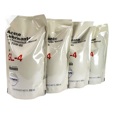 Aceite Lubricante Para Transmision Manual Nissan Paquete 4 | Envío gratis