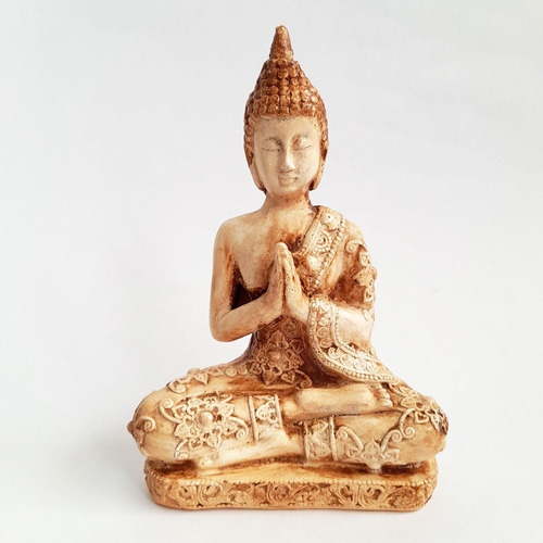 Figura Buda Fe Namasté Mudra De 16,5cm Villa Urquiza