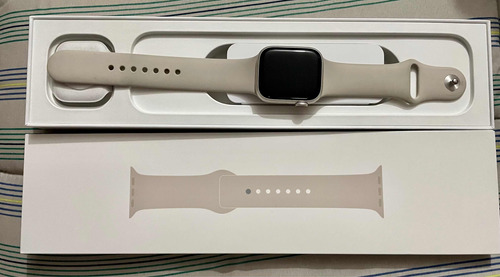 Apple Watch Serie 7 (gps) Caja De Aluminio Starlight De 41mm