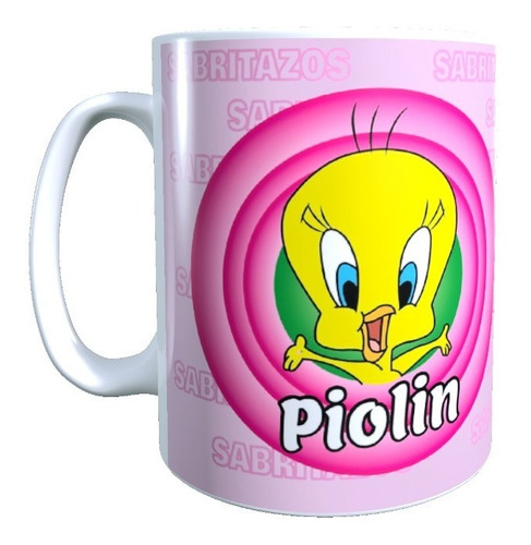 Taza Sabritazos Looney Tunes 11 Oz Detalle Regalo Coleccion