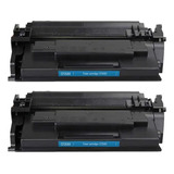 2 Toner Compatible Con Hp 58x, Cf258x, Pro M404 M428 M406...