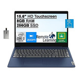 Laptop  Lenovo Ideapad 3 15.6  Hd Touchscreen  , 10th Intel